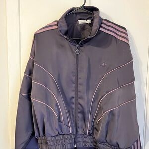 Adidas Purple & Pink Bomber Jacket with Contemporary Design, Hong Kong exclusive